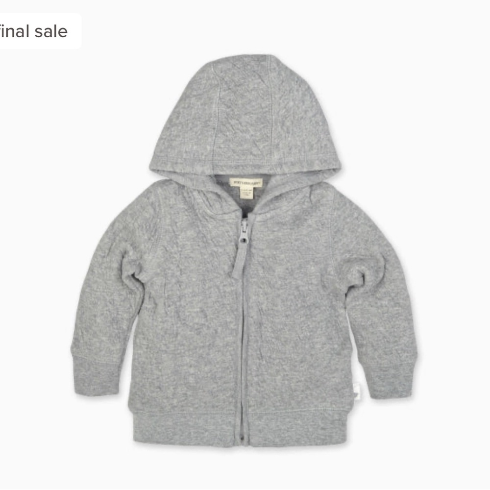 Burt’s Bees Baby - Organic Cotton Matelassé Baby Jacket (6-9 months)